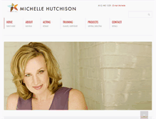 Tablet Screenshot of michellelhutchison.com